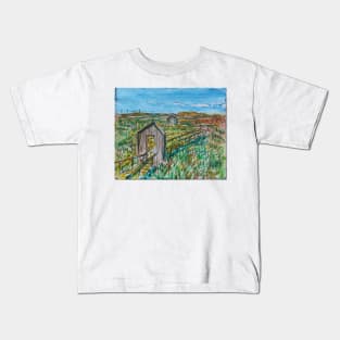 Watercolor Sketch - Alviso Marin Park. 2013 Kids T-Shirt